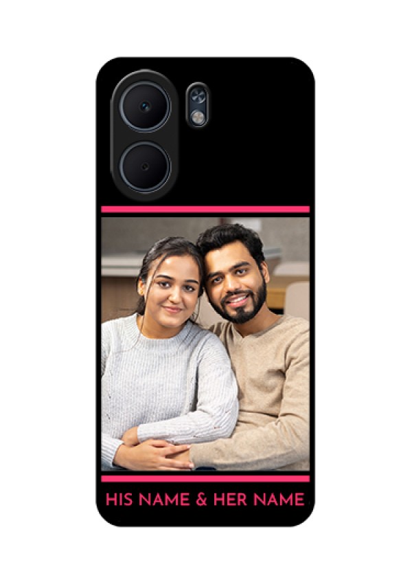 Oppo A5x 4G Custom Glass Phone Case - With Add Text Design