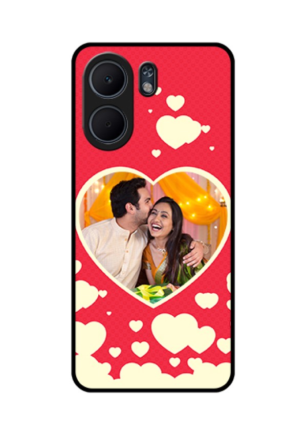 Oppo A5x 4G Custom Glass Phone Case - Love Symbols Phone Cover Design
