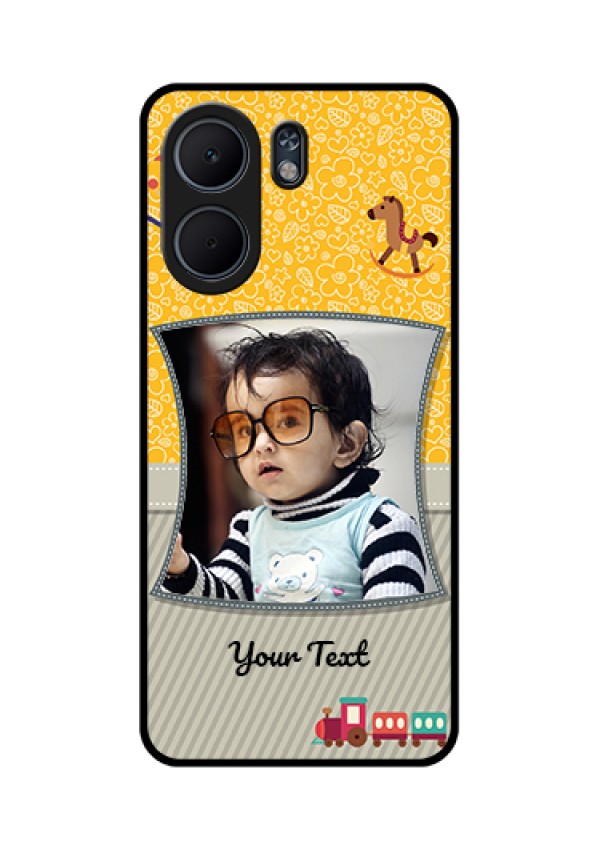 Oppo A5x 4G Custom Glass Phone Case - Baby Picture Upload Design