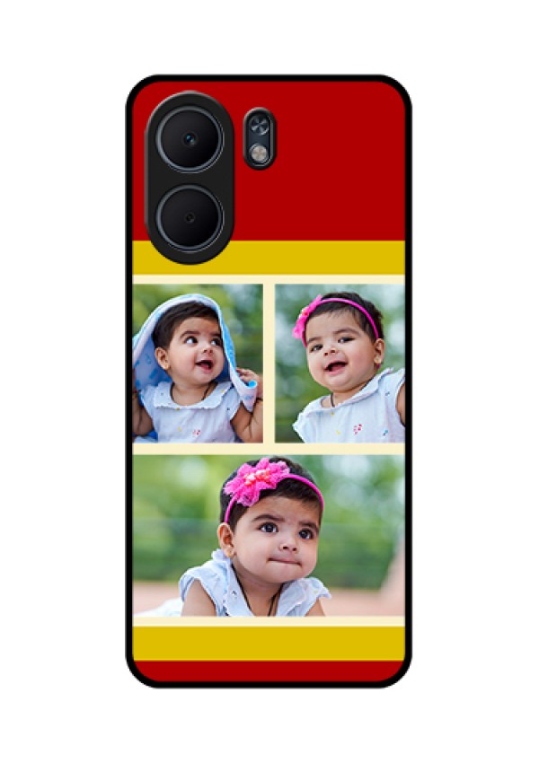 Oppo A5x 4G Custom Glass Phone Case - Multiple Pic Upload Design