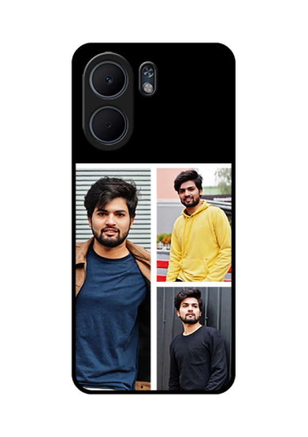 Oppo A5x 4G Custom Glass Phone Case - Upload Multiple Picture Design