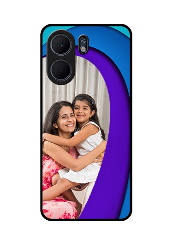 Oppo A5x 4G Custom Glass Phone Case - Simple Pattern Design
