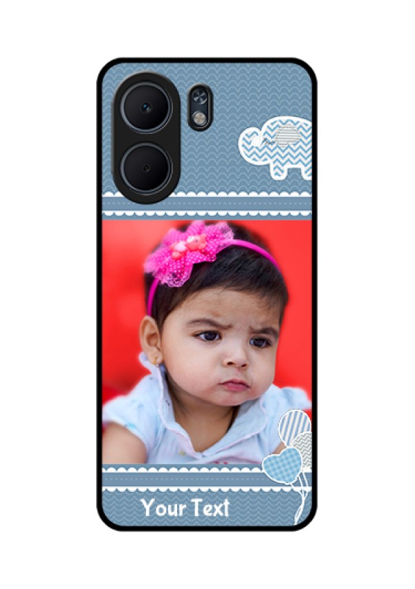 Oppo A5x 4G Custom Glass Phone Case - With Kids Pattern Design
