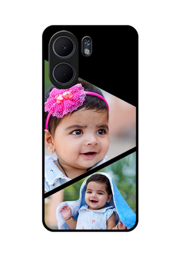 Oppo A5x 4G Custom Glass Phone Case - Semi Cut Design