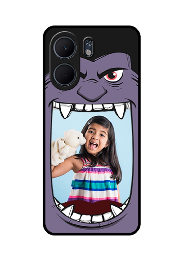 Oppo A5x 4G Custom Glass Phone Case - Angry Monster Design