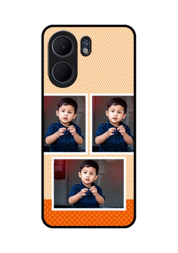Oppo A5x 5G Custom Glass Phone Case - Bulk Photos Upload Design