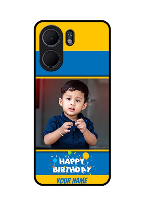 Oppo A5x 5G Custom Glass Phone Case - Birthday Wishes Design