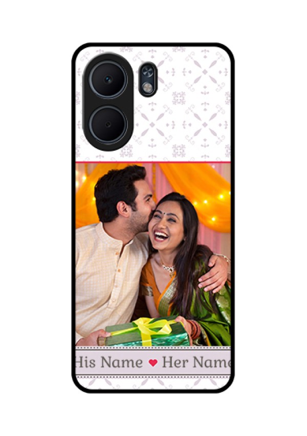 Oppo A5x 5G Custom Glass Phone Case - With Photo And Ethnic Design