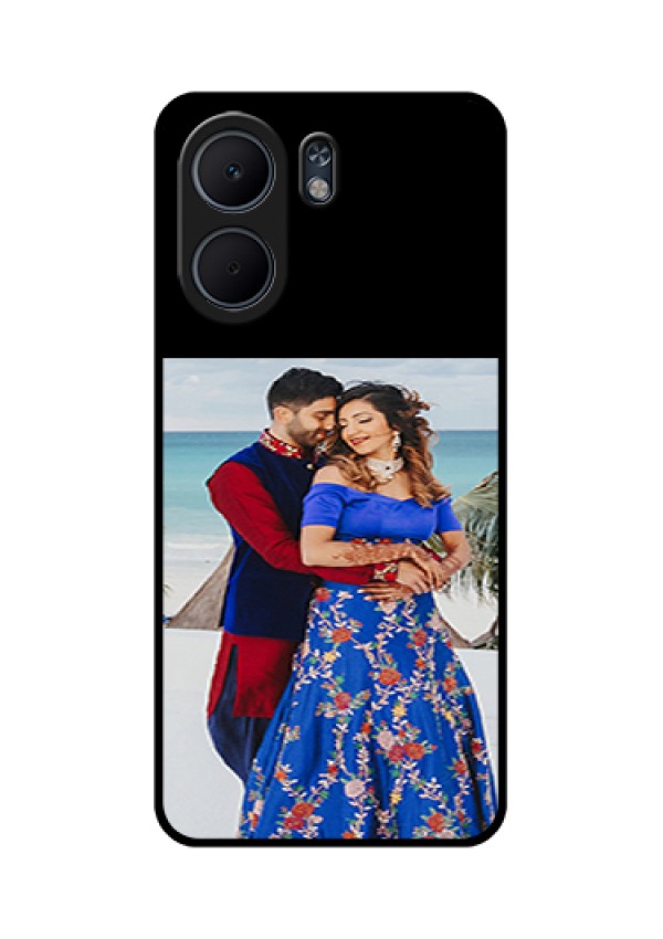 Oppo A5x 5G Custom Glass Phone Case - Upload Full Picture With Custom Color Design