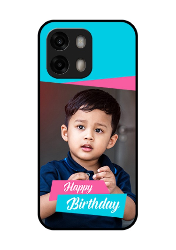 Oppo A6 Pro 5G Custom Glass Phone Case - Image Holder With 2 Color Design