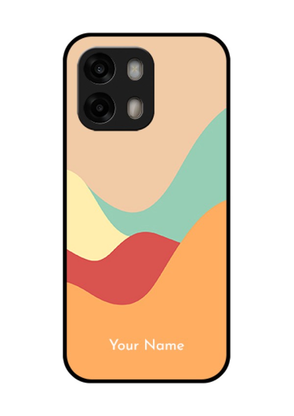 Oppo A6 Pro 5G Custom Glass Phone Case - Ocean Waves Multi - Colour Design