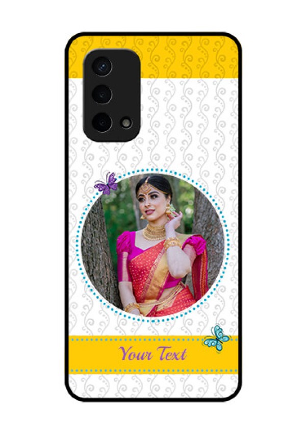 Oppo A74 5G Custom Glass Mobile Case - Girls Premium Case Design