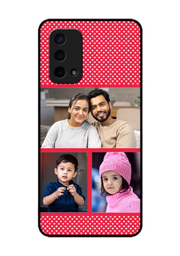 Oppo A74 5G Personalized Glass Phone Case - Bulk Pic Upload Design