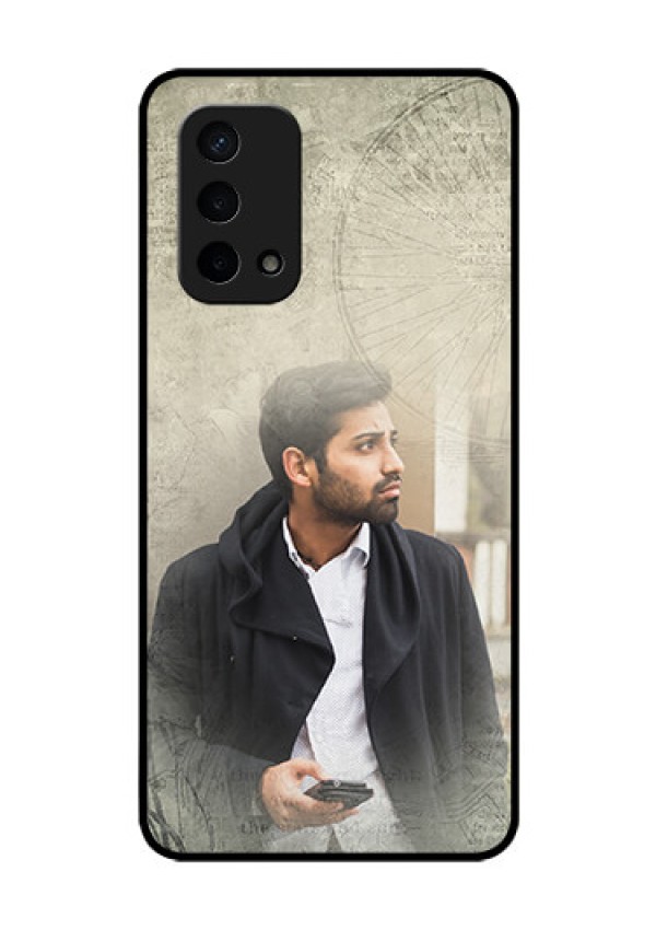 Oppo A74 5G Custom Glass Phone Case - with vintage design