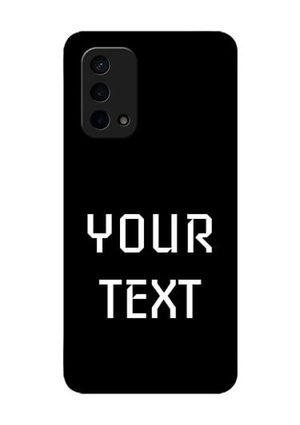 Oppo A74 5G Your Name on Glass Phone Case