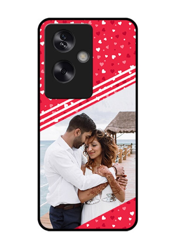 Oppo A79 5G Custom Glass Phone Case - Valentines Gift Design