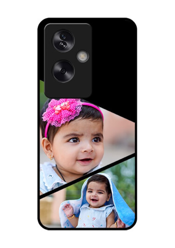 Oppo A79 5G Custom Glass Phone Case - Semi Cut Design