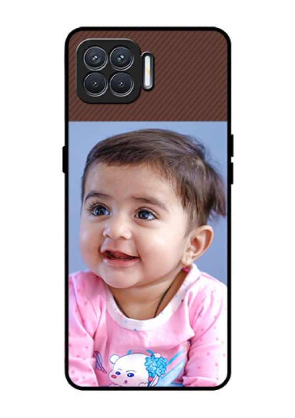 Oppo F17 Custom Glass Mobile Case  - Elegant Case Design