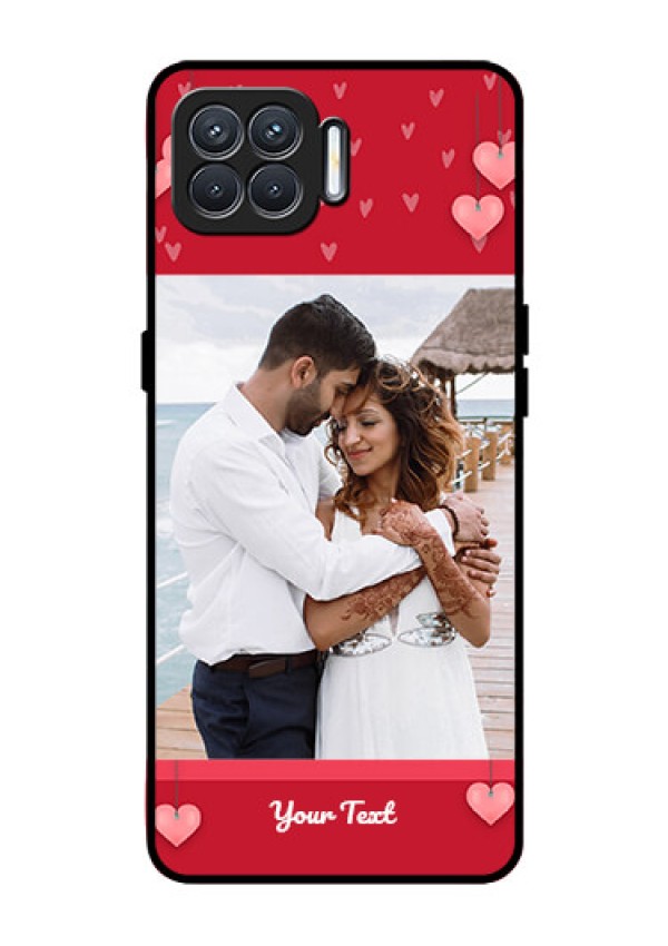 Oppo F17 Custom Glass Phone Case  - Valentines Day Design