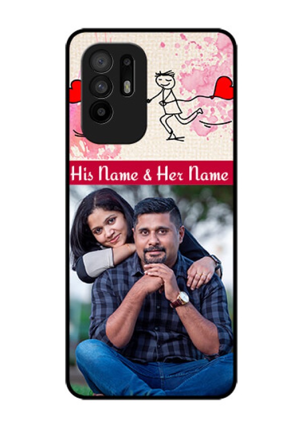Oppo F19 Pro Plus 5G Photo Printing on Glass Case - You and Me Case Design