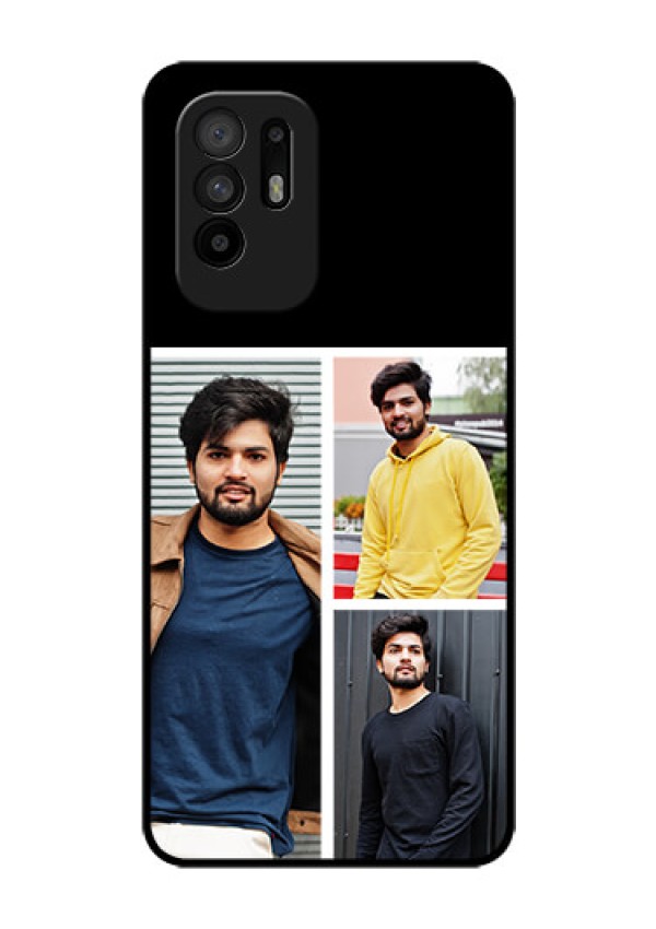 Oppo F19 Pro Plus 5G Photo Printing on Glass Case - Upload Multiple Picture Design