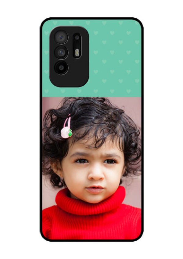 Oppo F19 Pro Plus 5G Custom Glass Phone Case - Lovers Picture Design