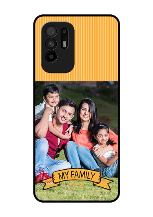 Oppo F19 Pro Plus 5G Custom Glass Phone Case - My Family Design