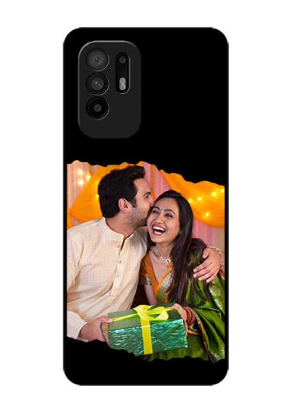 Oppo F19 Pro Plus 5G Custom Glass Phone Case - Tear-off Design