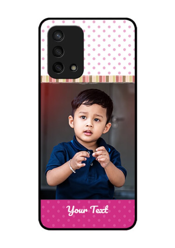 Oppo F19s Photo Printing on Glass Case - Cute Girls Cover Design