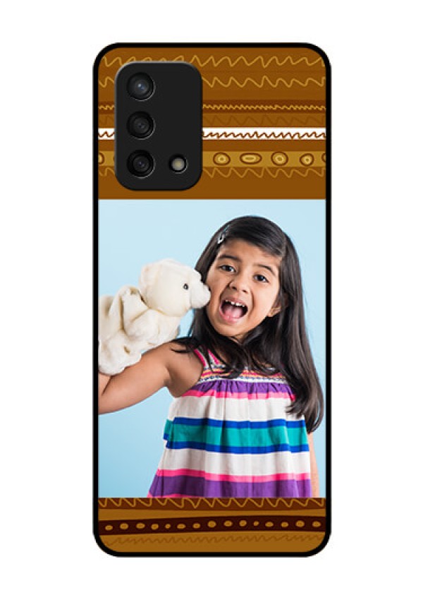 Oppo F19s Custom Glass Phone Case - Friends Picture Upload Design 