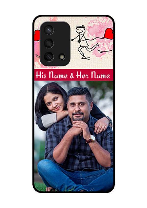 Oppo F19s Photo Printing on Glass Case - You and Me Case Design