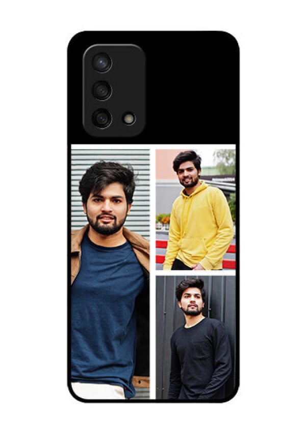 Oppo F19s Photo Printing on Glass Case - Upload Multiple Picture Design