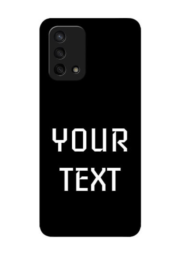 Oppo F19s Your Name on Glass Phone Case