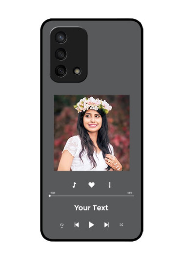 Oppo F19s Custom Glass Mobile Case - Play The Music Design