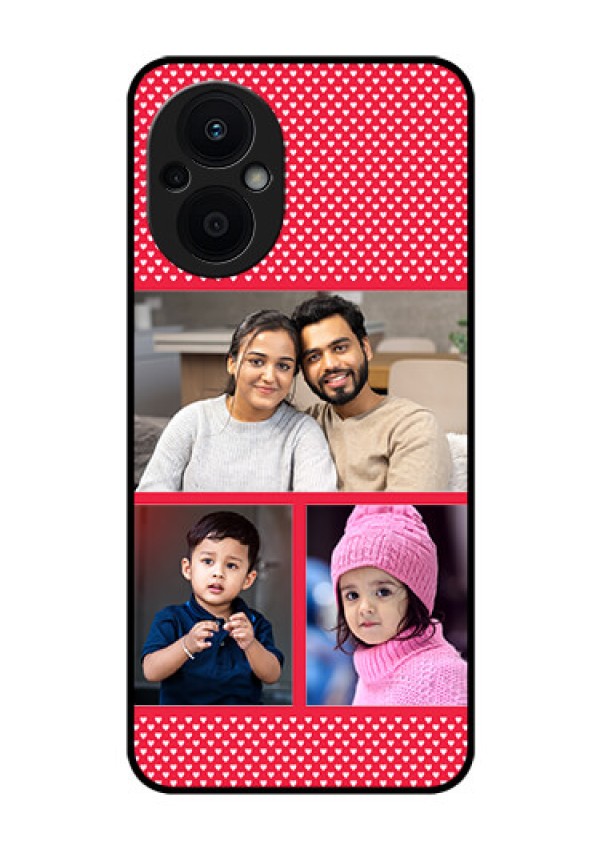 Oppo F21 Pro 5G Personalized Glass Phone Case - Bulk Pic Upload Design