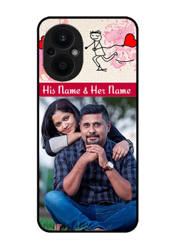 Oppo F21 Pro 5G Photo Printing on Glass Case - You and Me Case Design