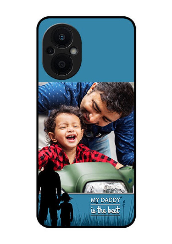 Oppo F21 Pro 5G Custom Glass Mobile Case - Best dad design