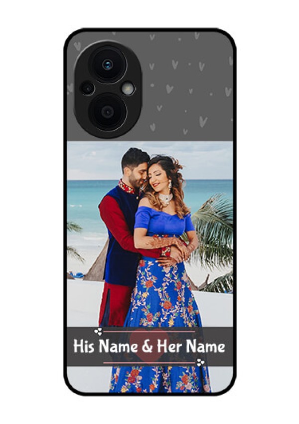Oppo F21 Pro 5G Custom Glass Mobile Case - Buy Love Design with Photo Online