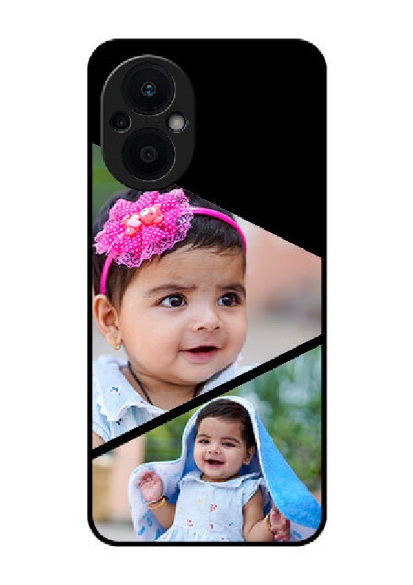 Oppo F21s Pro 5G Custom Glass Phone Case - Semi Cut Design
