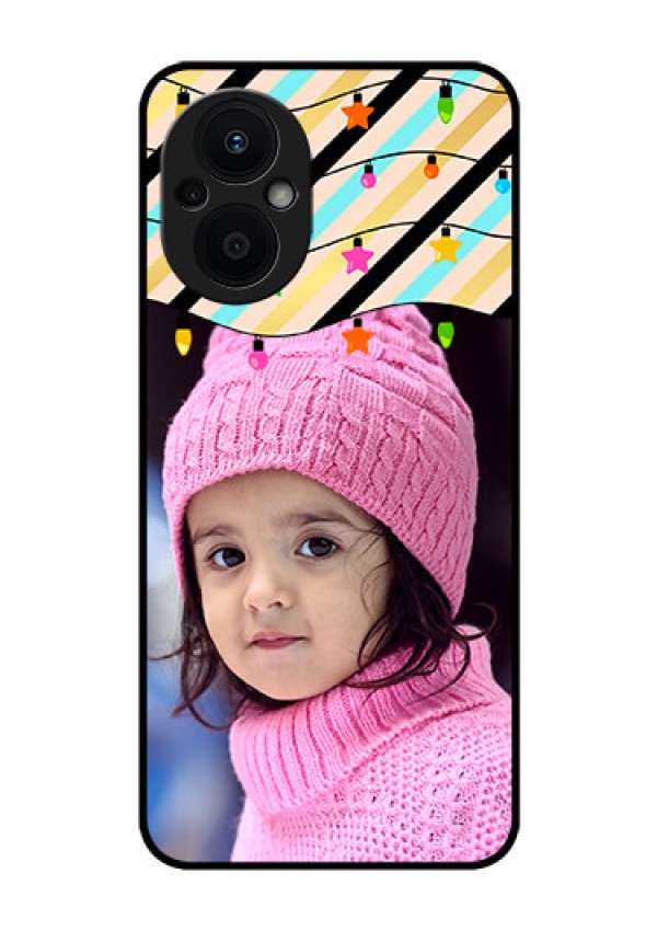 Oppo F21s Pro 5G Custom Glass Mobile Case - Lights Hanging Design
