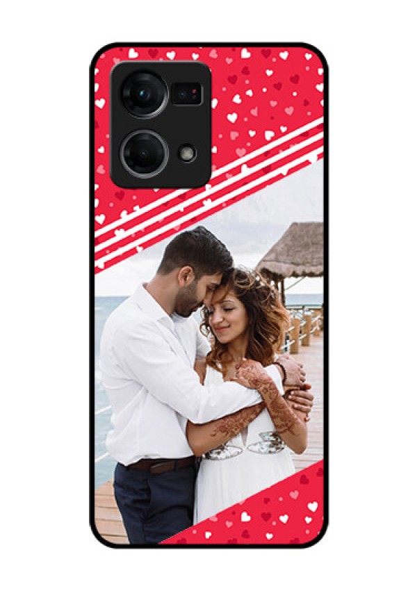 Oppo F21s Pro Custom Glass Mobile Case - Valentines Gift Design