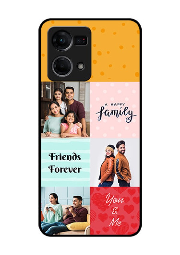 Oppo F21s Pro Personalized Glass Phone Case - Images with Quotes Design
