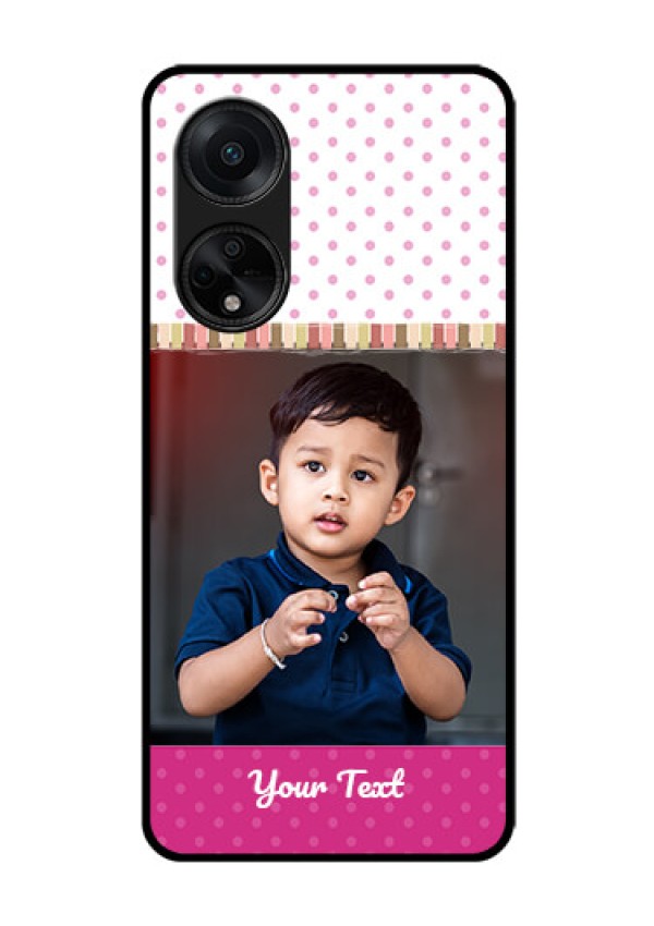 Oppo F23 5G Photo Printing on Glass Case - Cute Girls Cover Design
