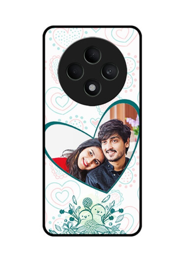 Oppo F27 5G Custom Glass Phone CasePremium Couple Design