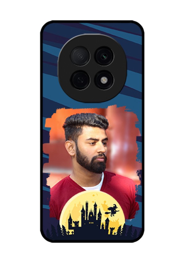 Oppo F29 Pro 5G Custom Glass Phone Case - Halloween Witch Design
