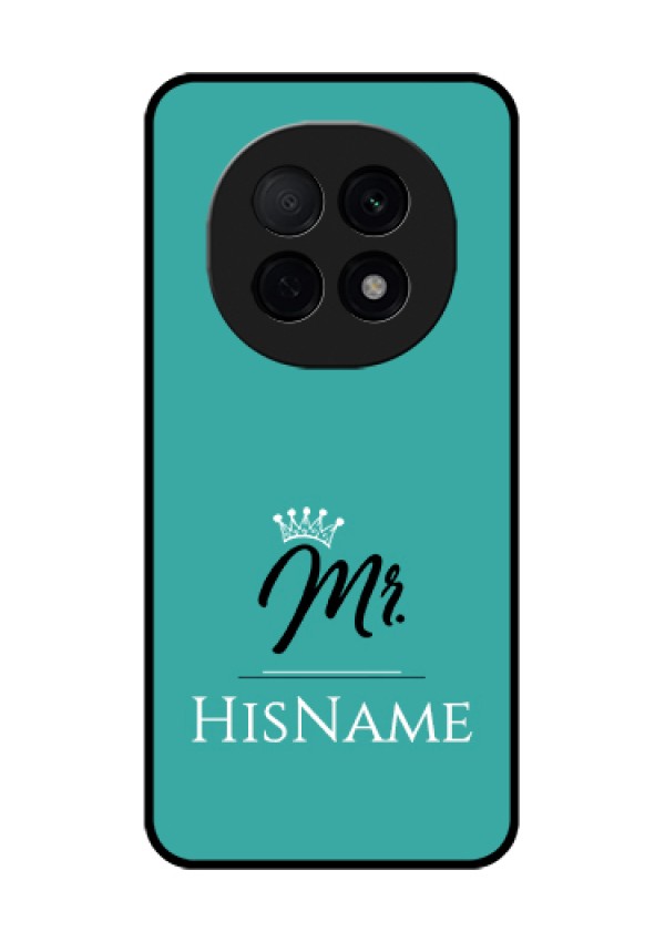 Oppo F29 Pro 5G Custom Glass Phone Case - Mr With Name Design
