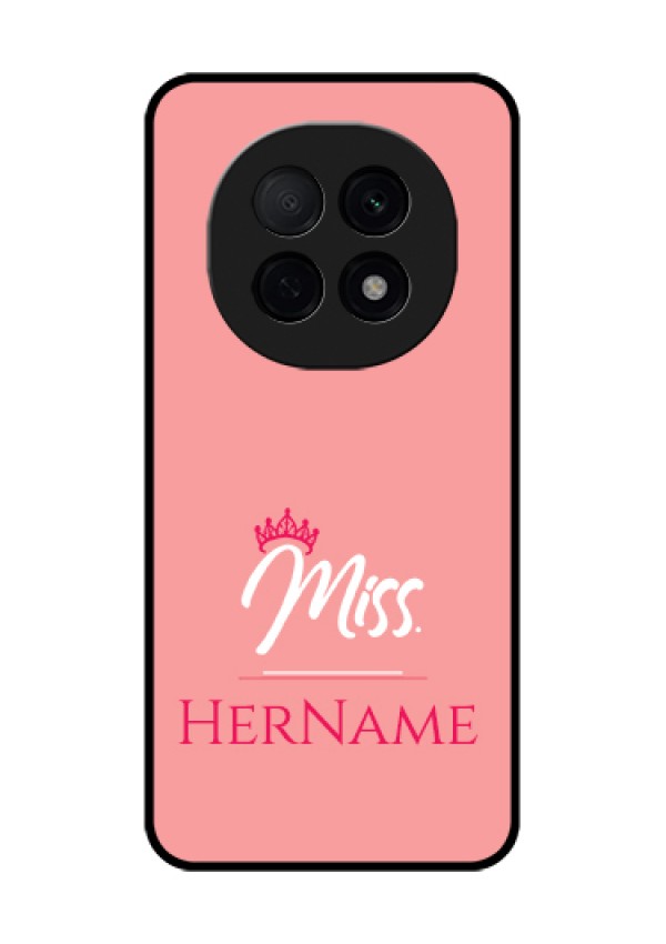 Oppo F29 Pro 5G Custom Glass Phone Case - Mrs With Name Design