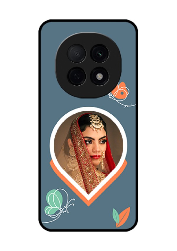 Oppo F29 Pro 5G Custom Glass Phone Case - Droplet Butterflies Design