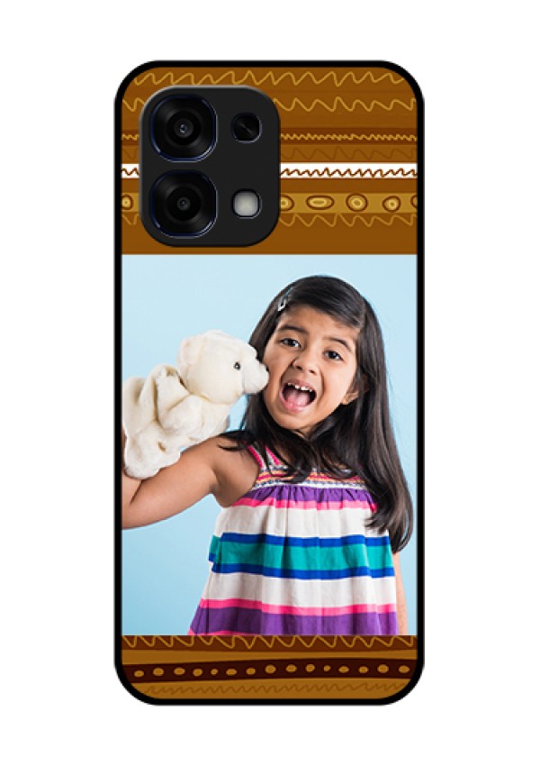 Oppo F31 5G Custom Glass Phone Case - Friends Picture Upload Design