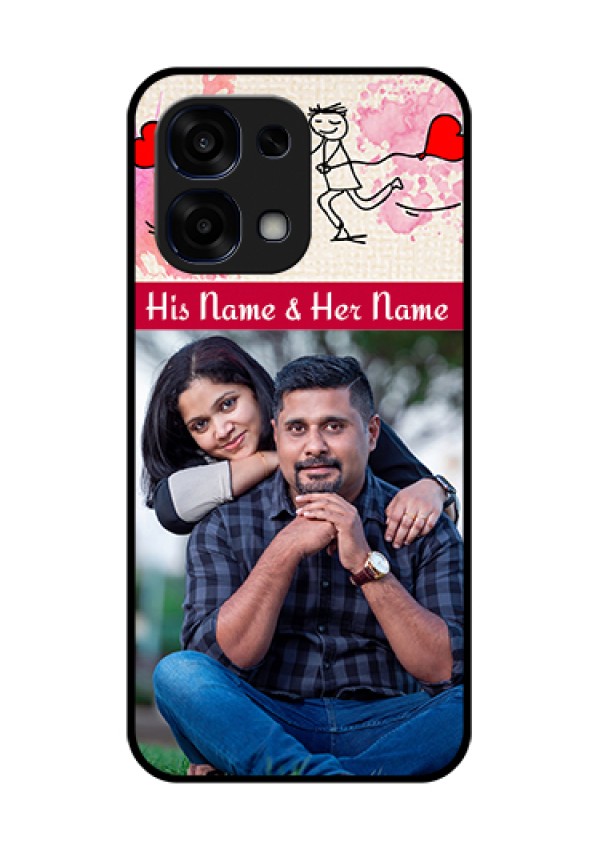 Oppo F31 5G Custom Glass Phone Case - You And Me Case Design